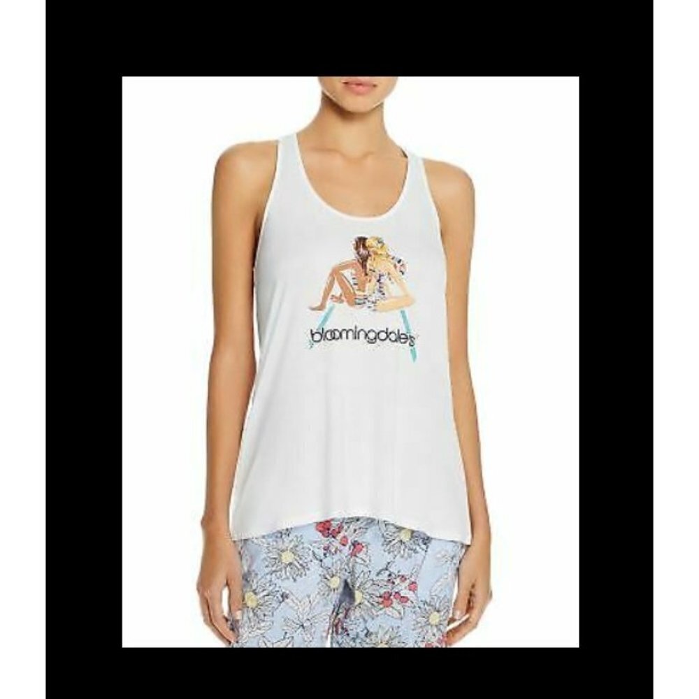 Jane & Bleecker Bloomingdales Pajama Tank Top 011‎